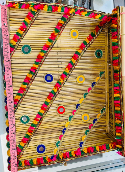 Indian Wedding Accessories-  Chajj/Chaaz for Jaggo Function (Bride/Groom family)