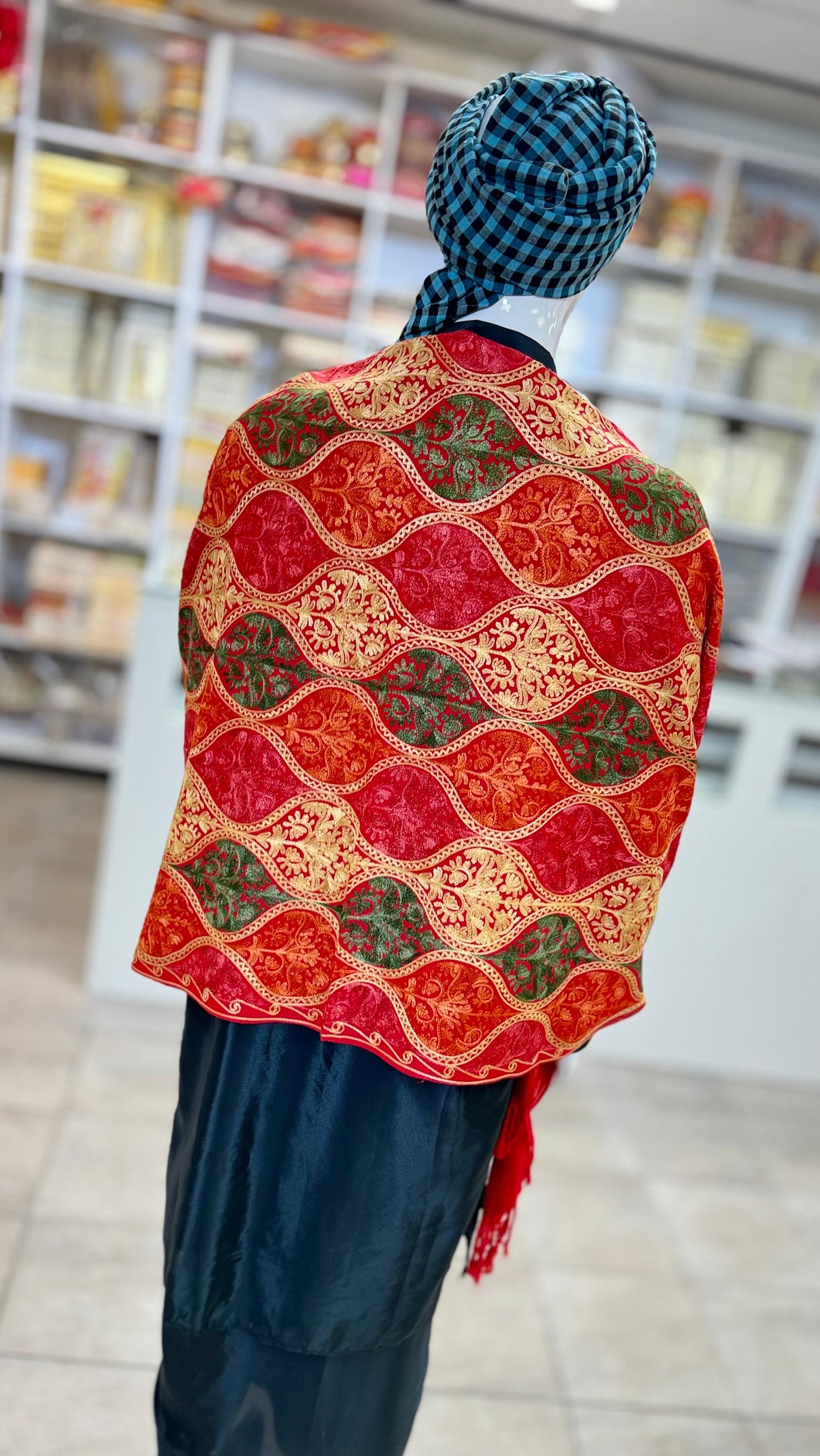 Men & Womens Pashmina Shawl, Unisex Shawl/Scarf/Stole Stylish Print / Shawl for jaggo  in Multicolors