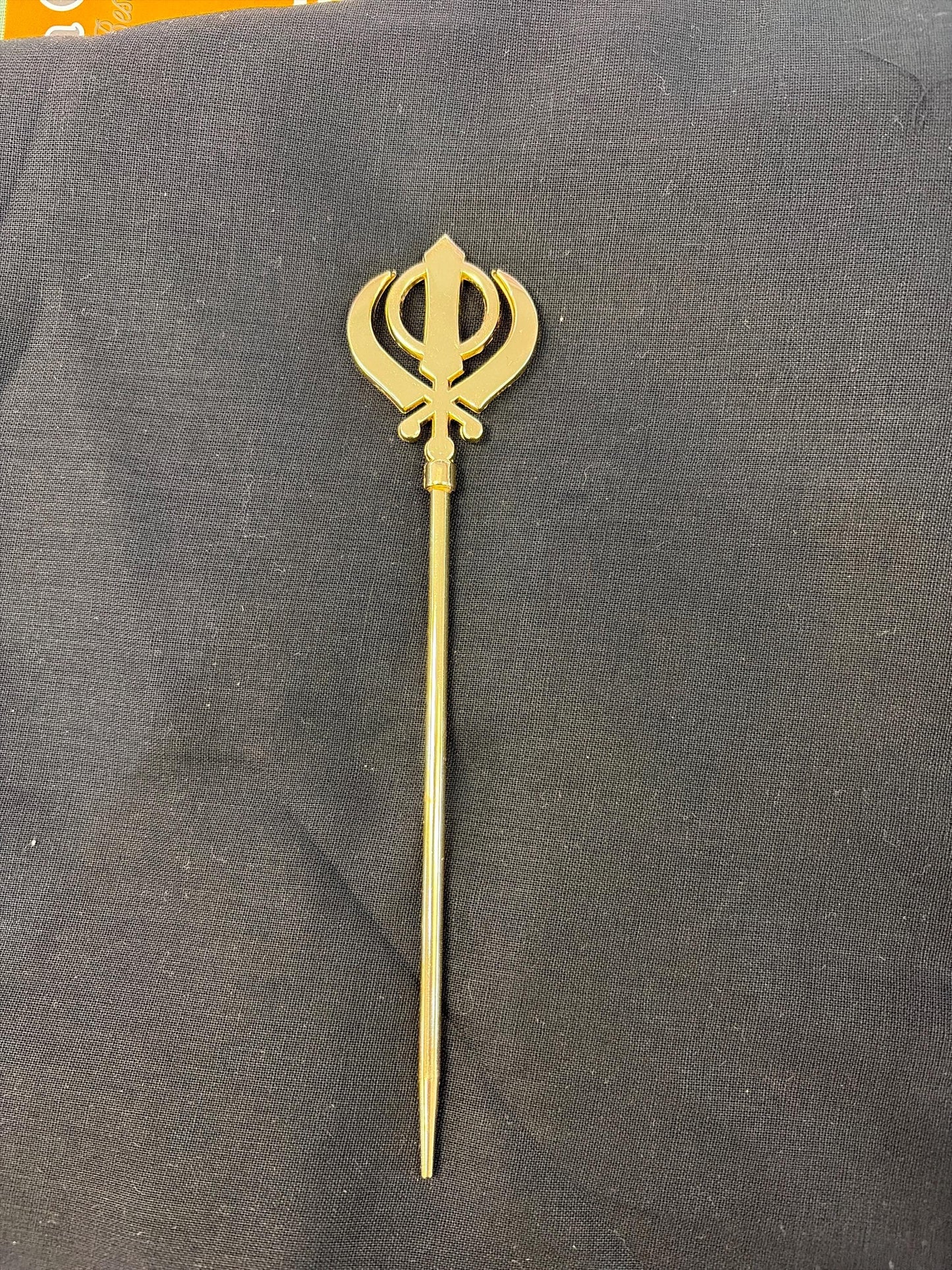 Khanda Sikh Baaj/Salai and Pagg Pin for Turban/Patka/Dumala