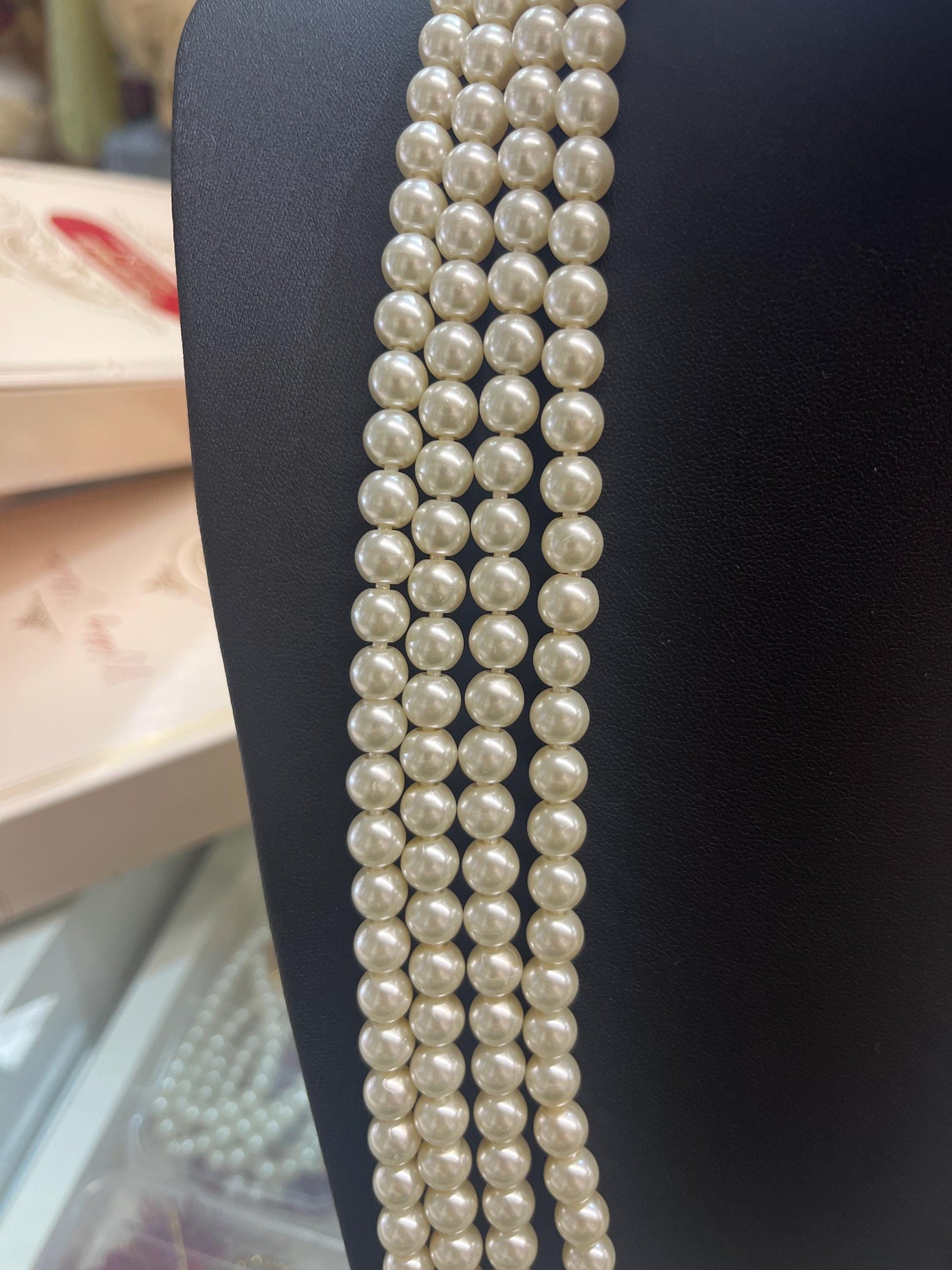 Indian Wedding- Green Pearl Necklace for Men/Groom for Wedding