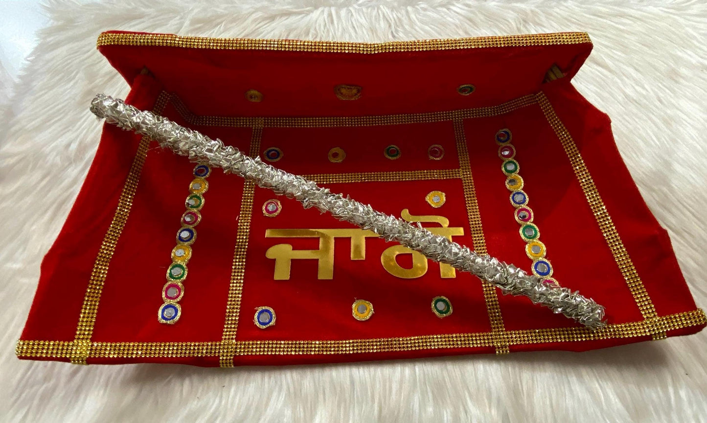Indian Wedding Accessories-  Chajj/Chaaz for Jaggo Function (Bride/Groom family)