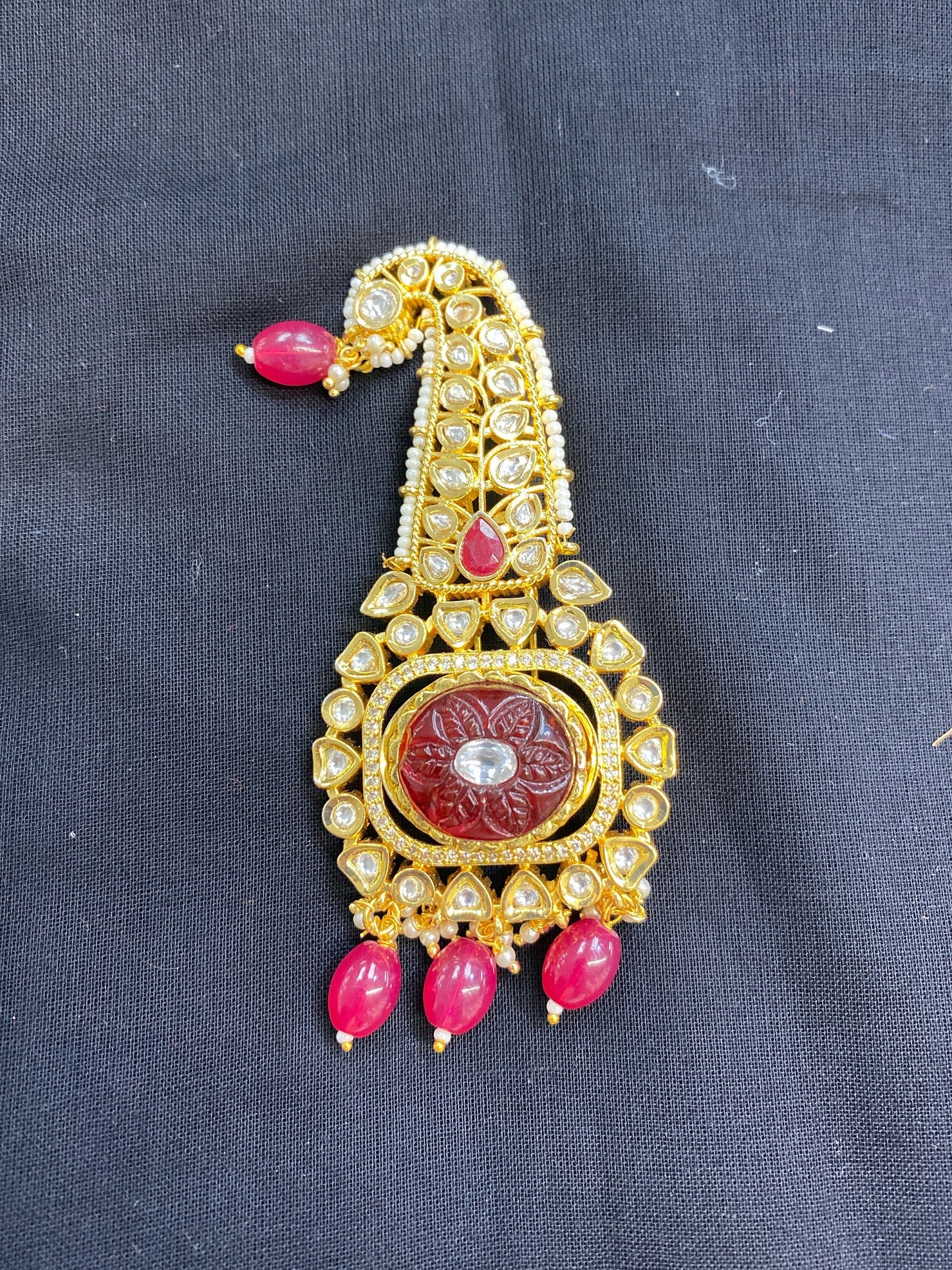 Indian Groom Wedding Accessories- Kalangi/Kalgi for Men's Safa/Groom Pagdi