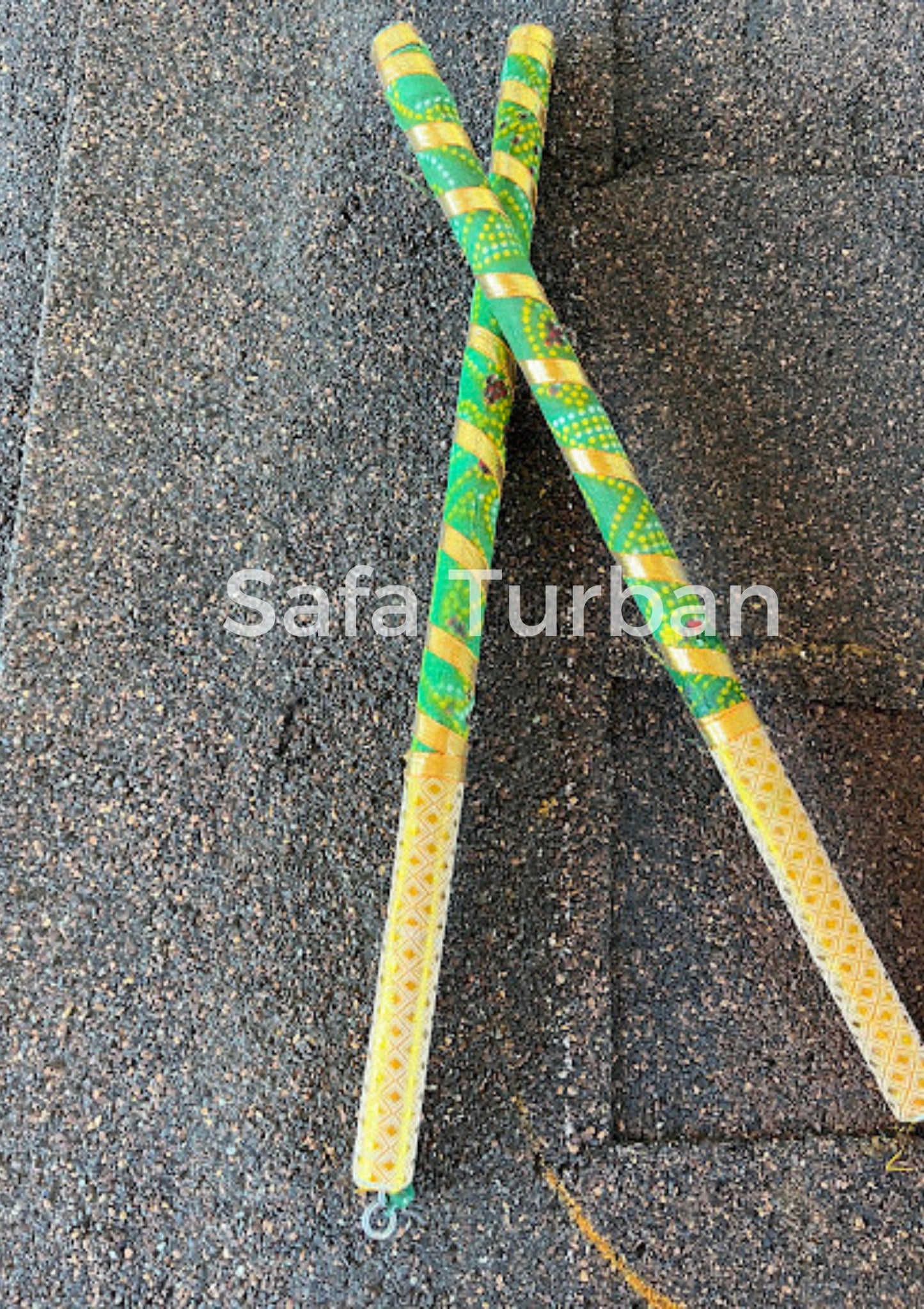 Multicolor Wooden Multicolor Dandiya Garba Sticks II Multidesign Dance Garba Sticks || dandiya