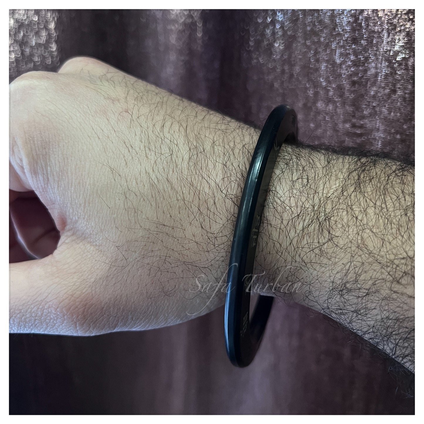 Sikh Accessories- Sarbloh Kada Unisex (Men, Women- Unisex Size) With round soft edges) II traditional sikhi kara II Sarbloh Kada