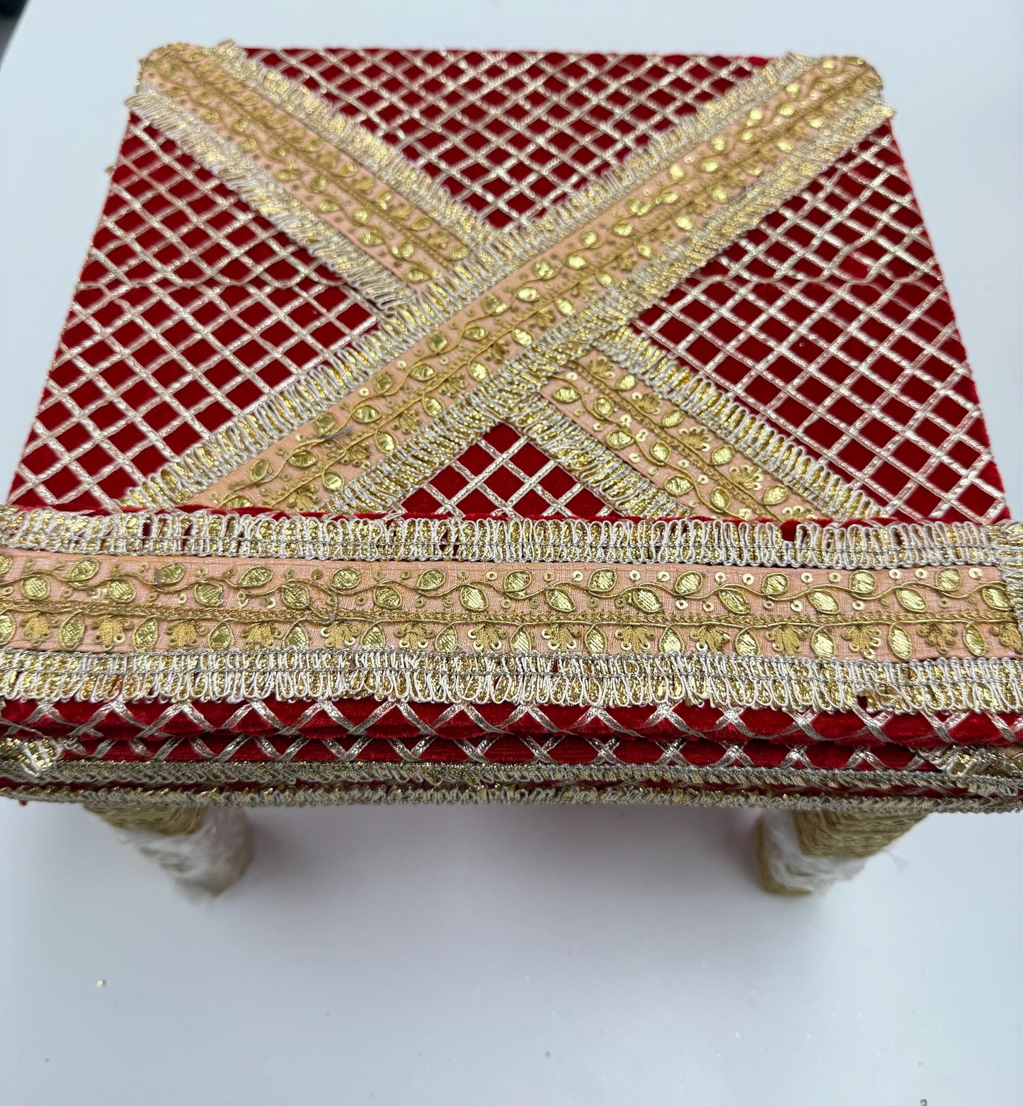 Pihdi/Bench/ Chownki/Patra- Wedding Accessories- Bride/Groom, Mayian/ Haldi/ Maiyan/ Vatna Ceremony