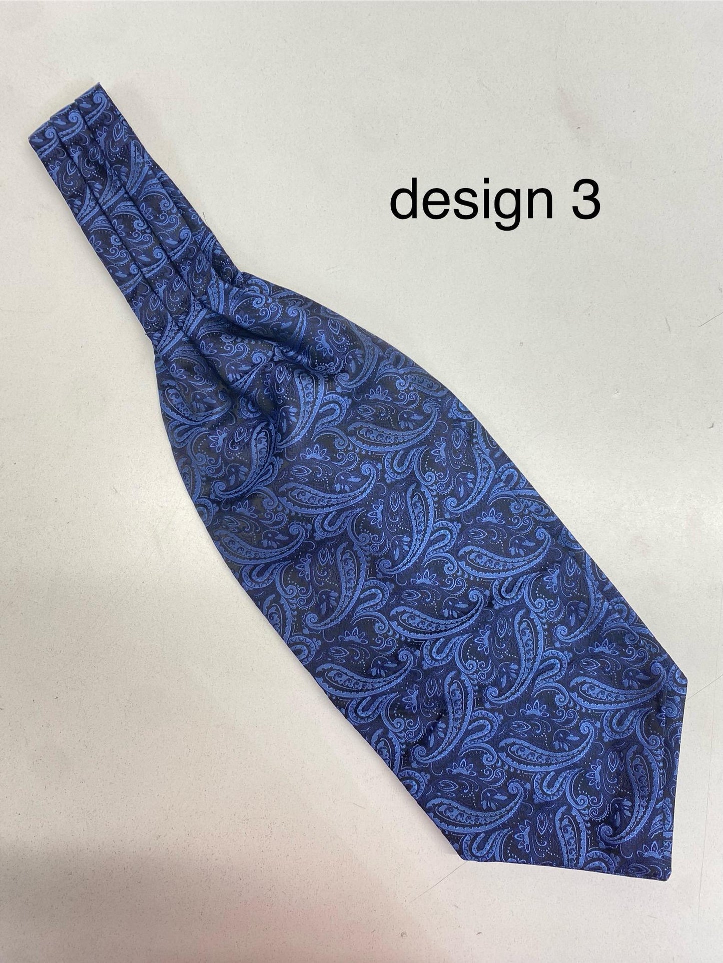 Silk Cravat Woven II Ascot Tie II Pocket Square