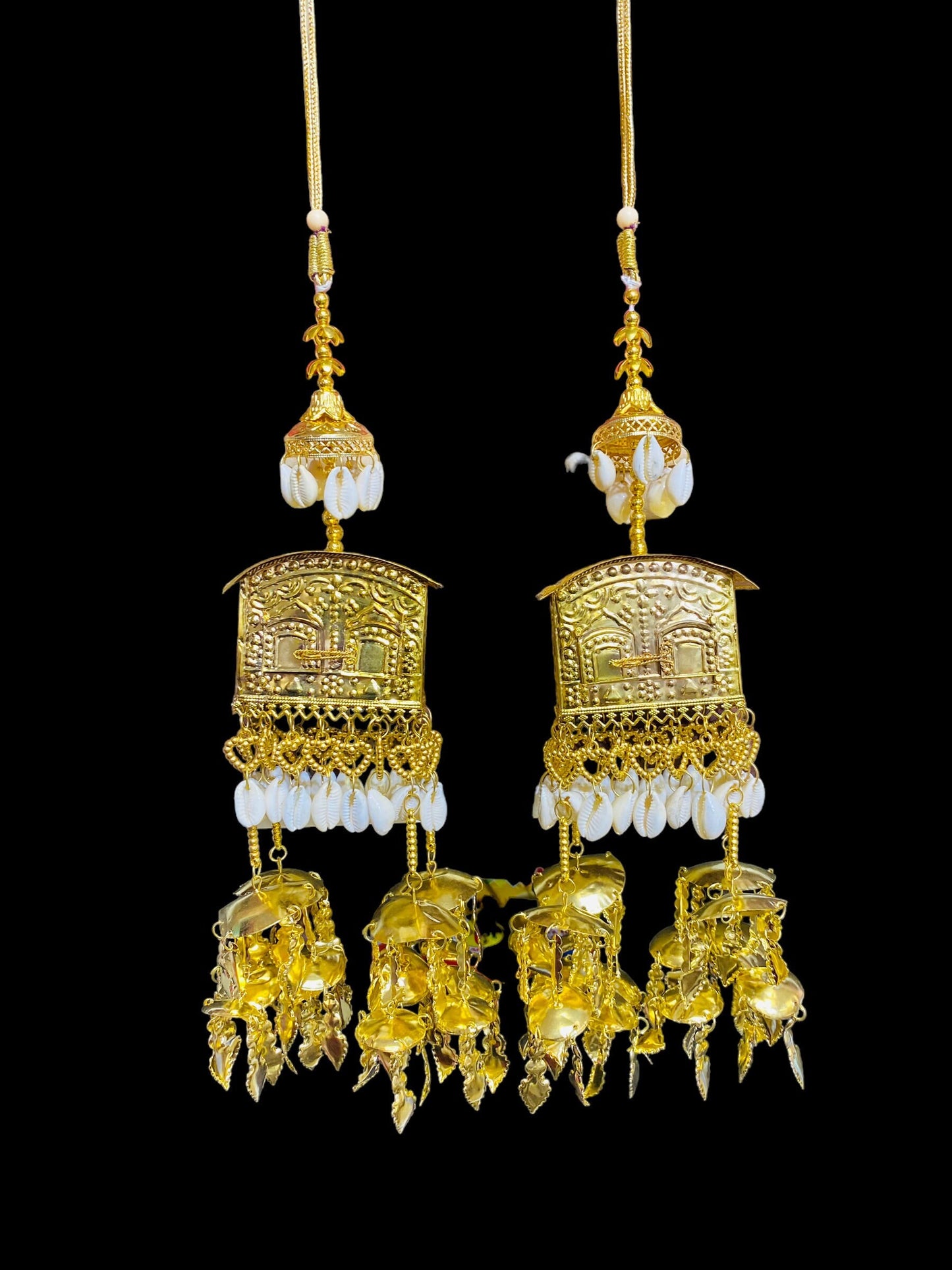 Beautiful Bridal Kaleera Traditional Big Size Kaliras for Bride & Women Hand Hanging Kalera(sold as pair)