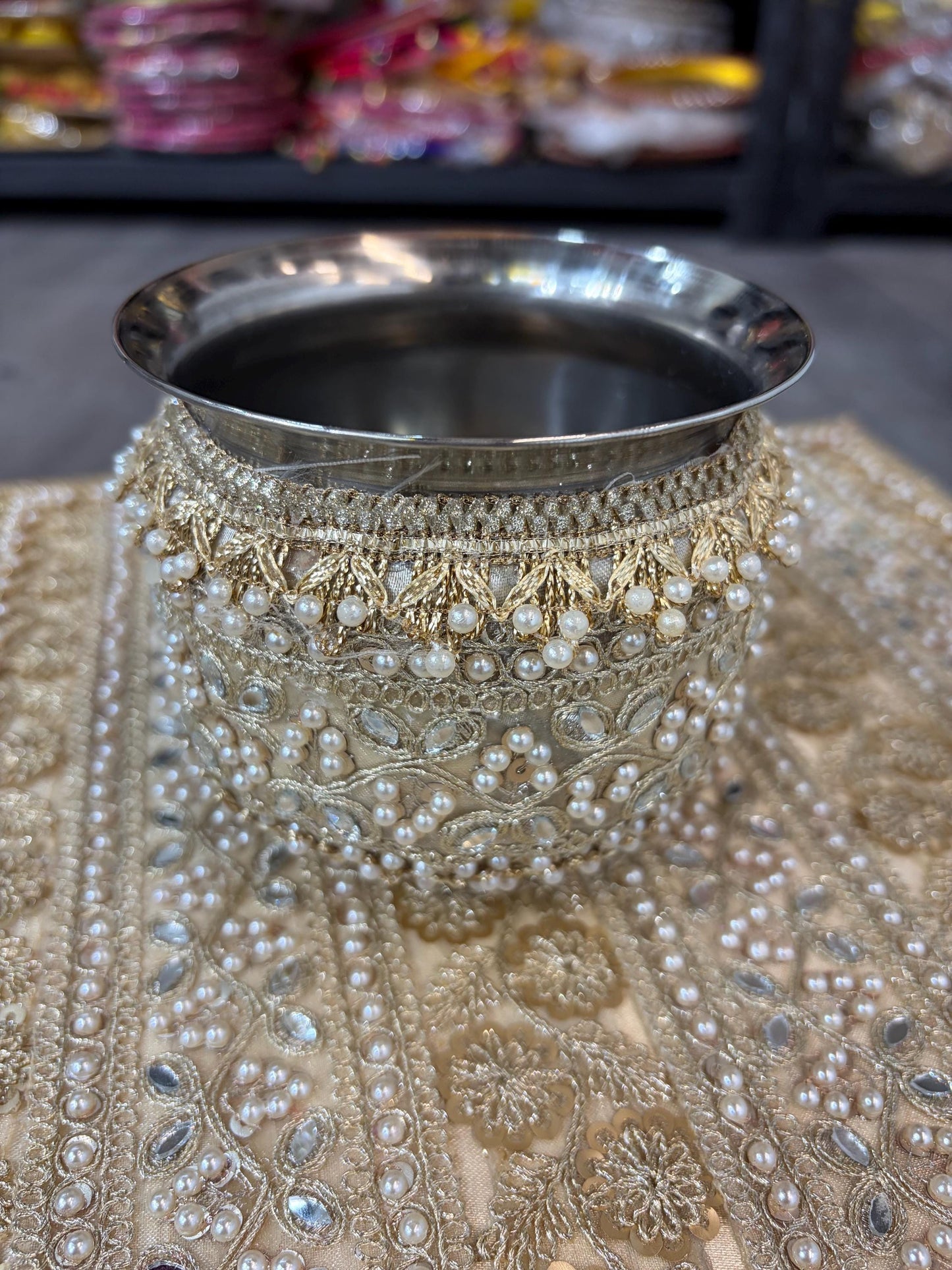Indian Wedding Accessories- Bride/Groom Mehndi Mayian/ Haldi/ Maiyan/ Vatna Ceremony- Full Set