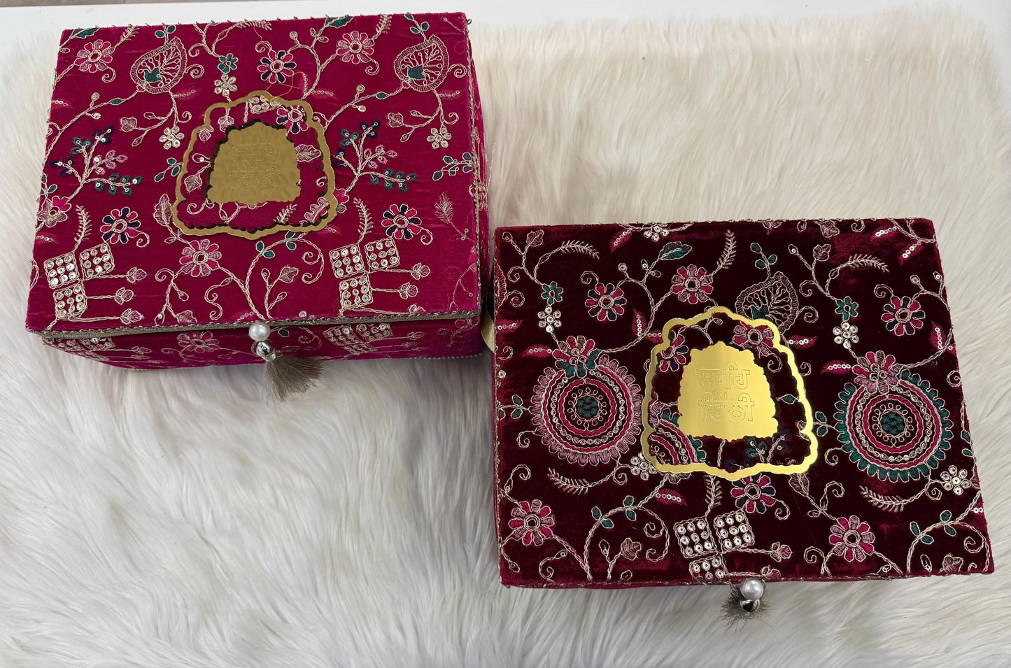 Wedding Invitation- Designer Musical Lagan Patrika/Peeli Chitthi/Shahi Chitthi for Marriage Invitation and Sagan in Punjabi (Set of 1)