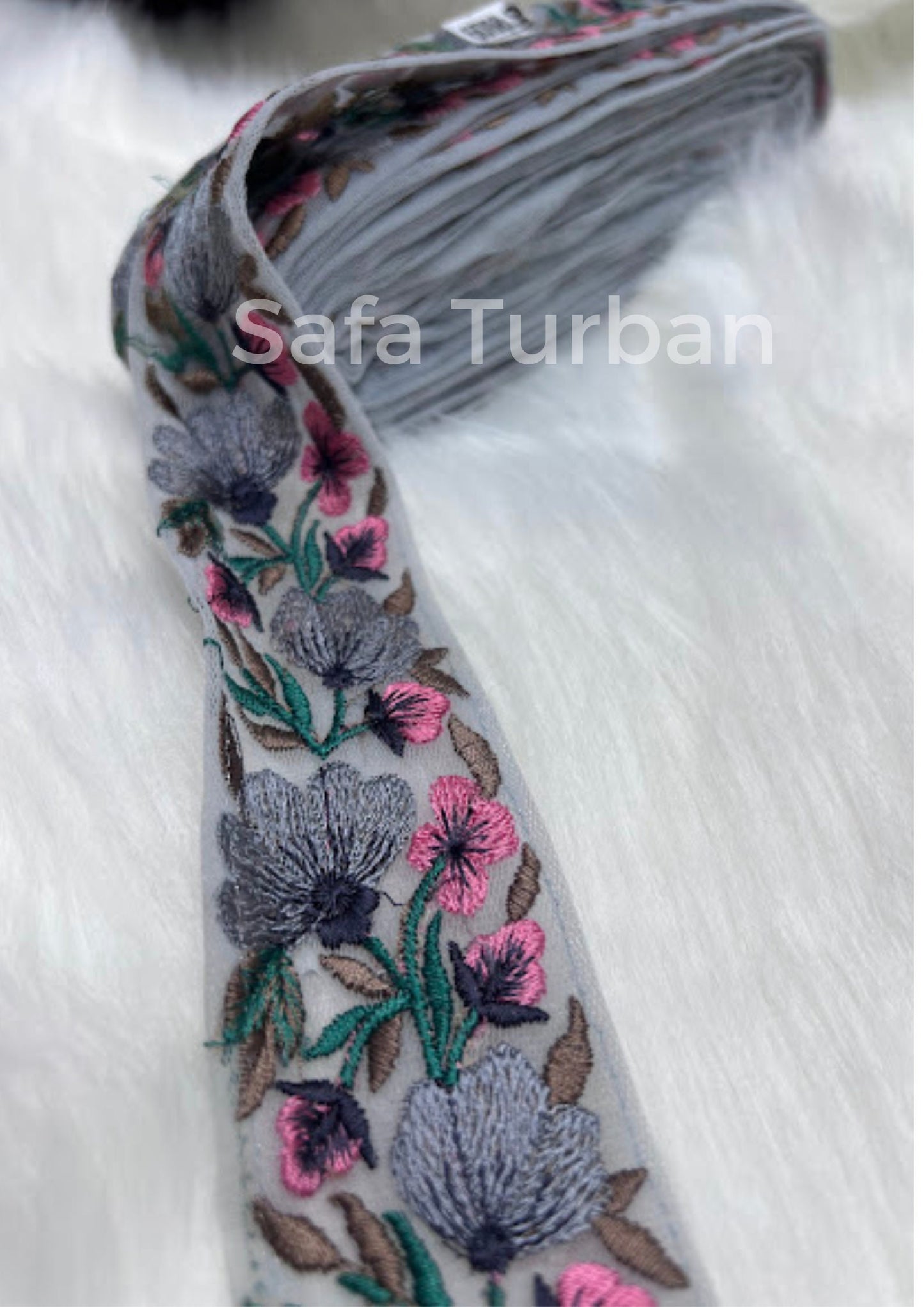 Highlight Border Lace for Dresses, Sarees, Lehenga, Suits, Blouses, Dupatta, Chunri, and Craft (1.80" wide)