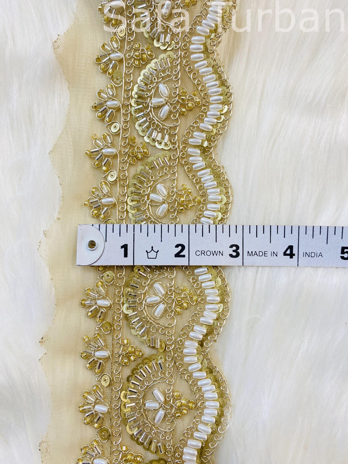 Decorative Fabric Lace for Dresses, Sarees, Lehenga, Suits, Blouses, Dupatta, Chunri, and Craft