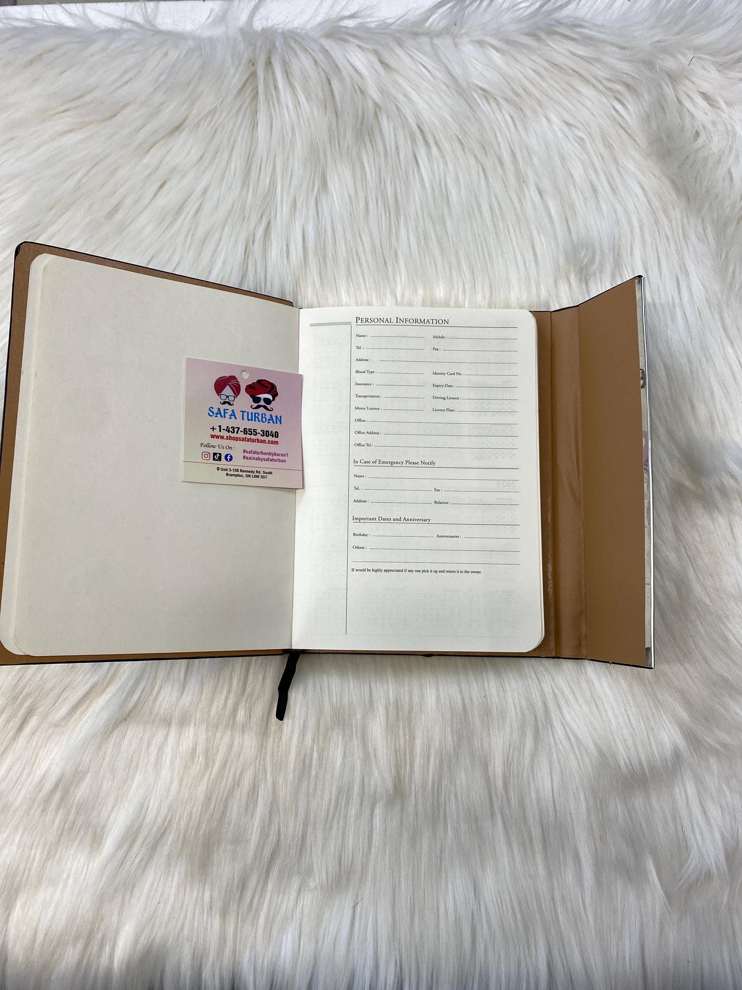 Hard Cover 2025 Sleek & Stylish Notebook | Executive Diaries/Planner/Notebook | Size 8.1 x 5.8 inches