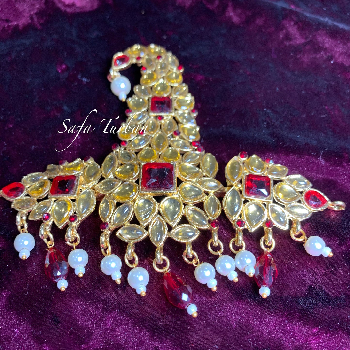 Indian Wedding Accessories-  Kalangi/Kalgi for Men's Safa/Groom Turban