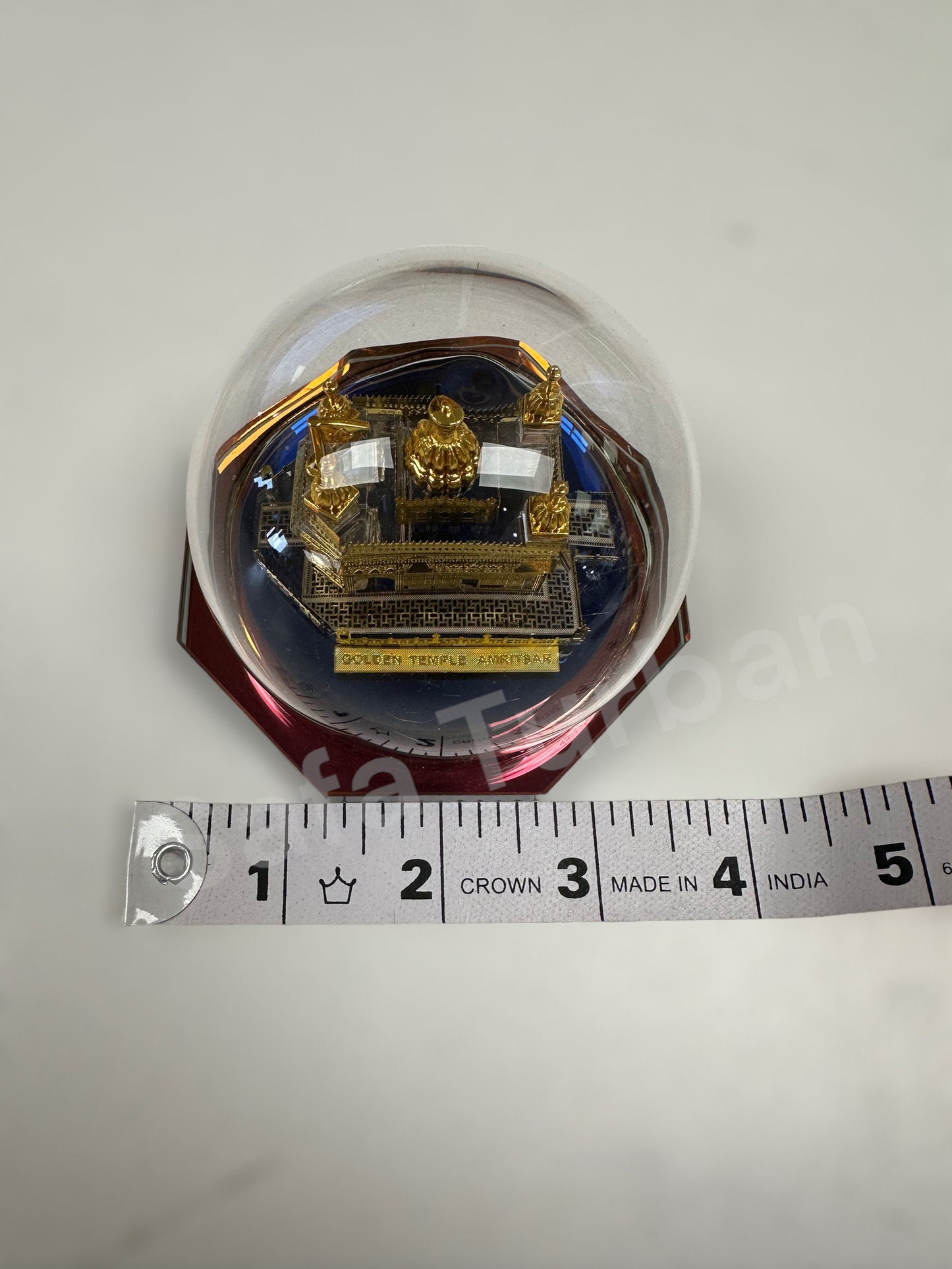 Car/Truck/Office Dashboard/TableTop Display Accessories- (Golden Temple) II Religious/Sikh item (24 carat gold plated)