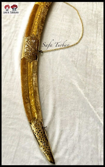 Wedding Sword in Velvet Fabric / For wedding purpose, showpiece purpose or gifting purpose