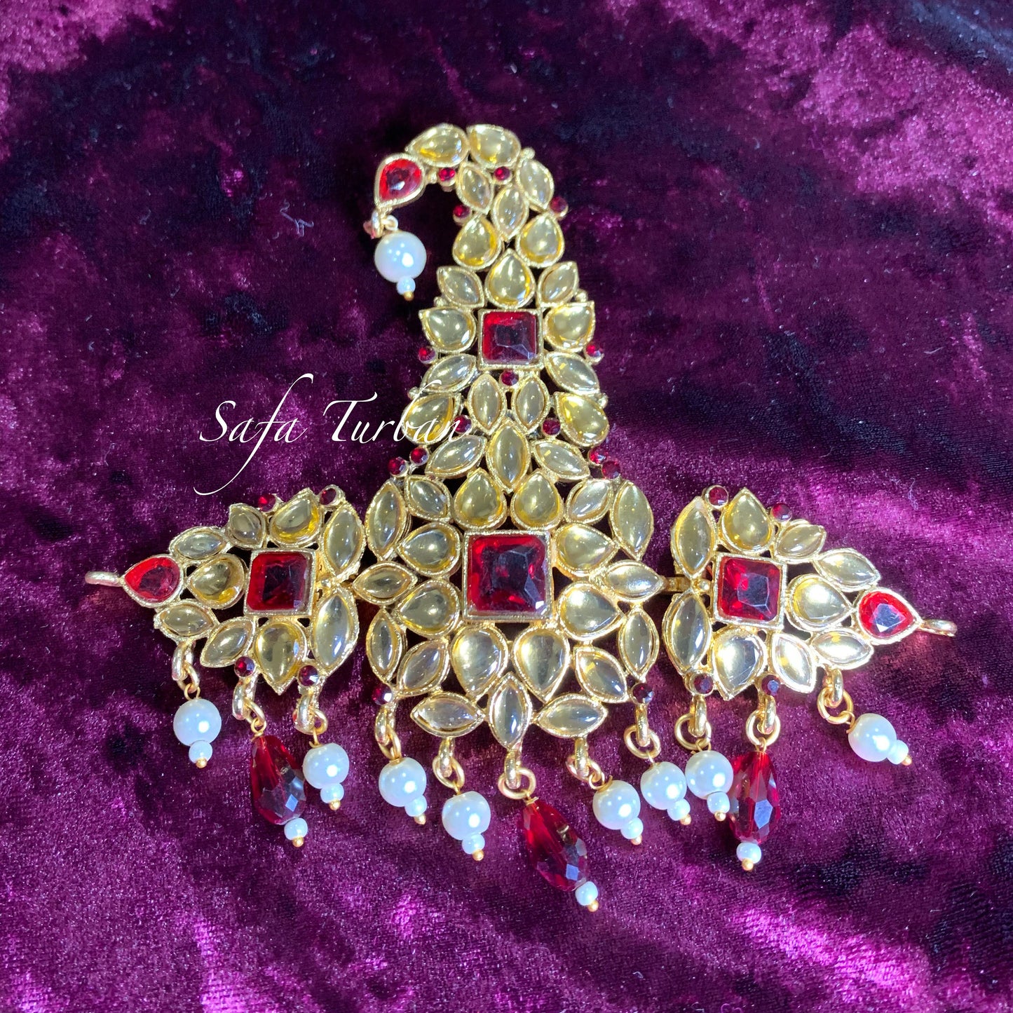 Indian Wedding Accessories-  Kalangi/Kalgi for Men's Safa/Groom Turban