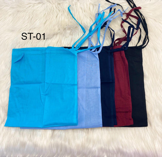 Kids Cotton Sikh Patka | Comfortable Head Covering with Taniyaan
