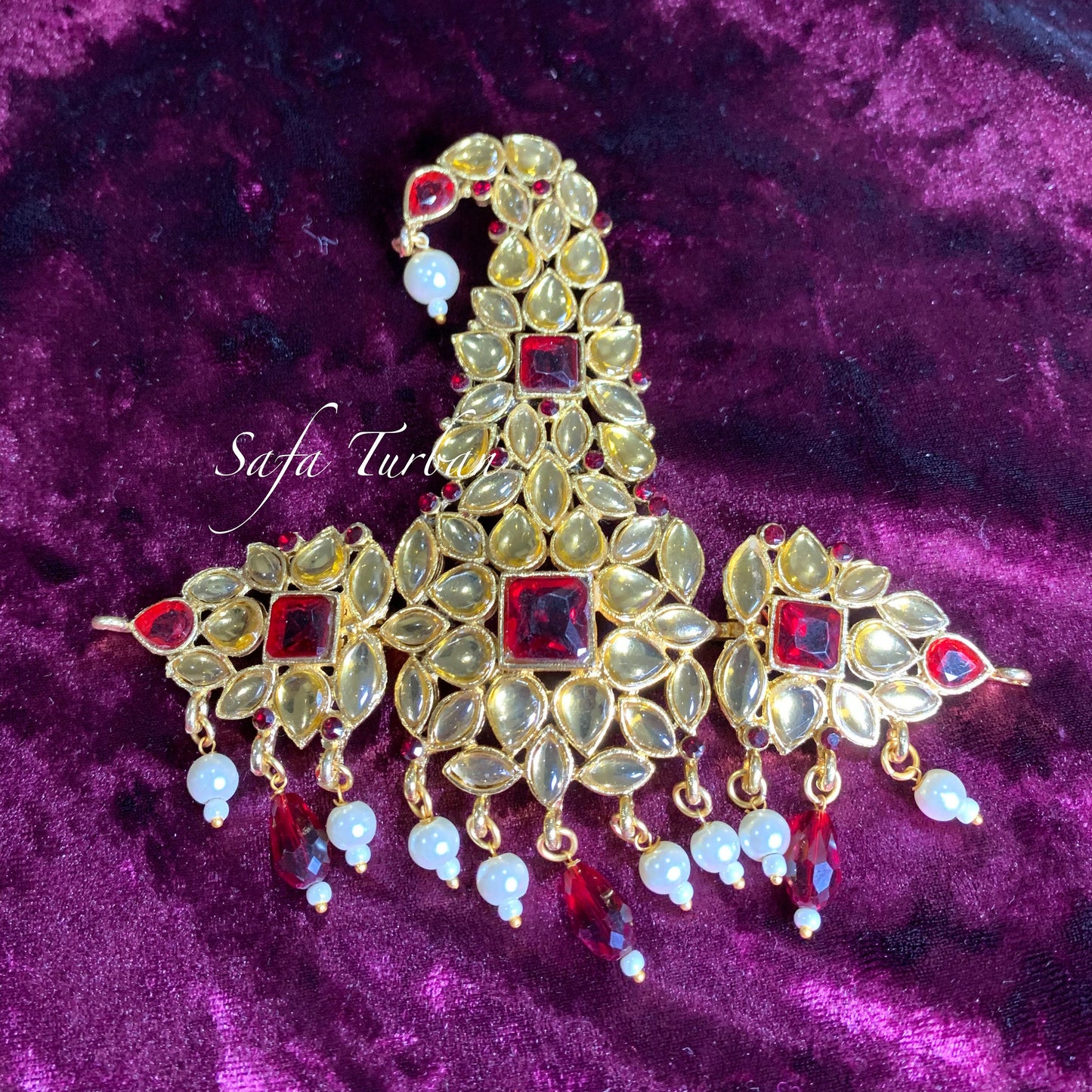 Indian Wedding Accessories-  Kalangi/Kalgi for Men's Safa/Groom Turban