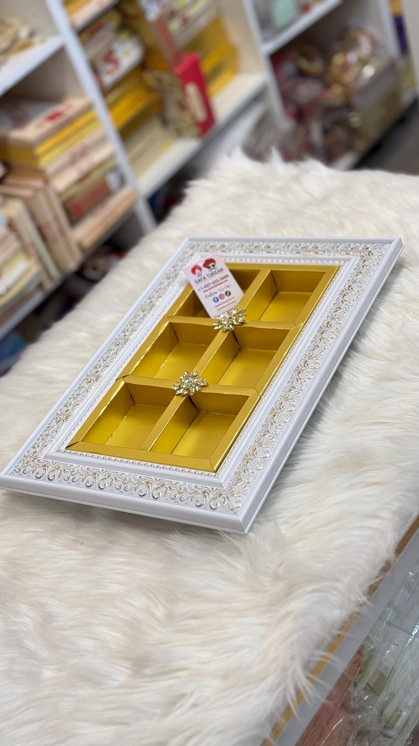 Decorative, Handicraft Empty Dry Fruit Gift Box/Gifting Box/Wedding Box (Box only)