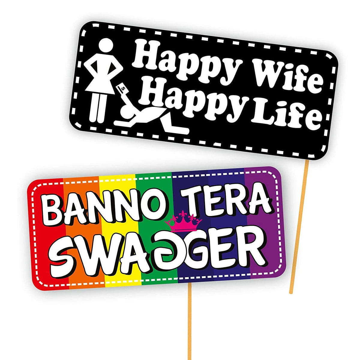 Wedding/Party Props for Photo Booth/ Mehandi Props/ Sangeet Props