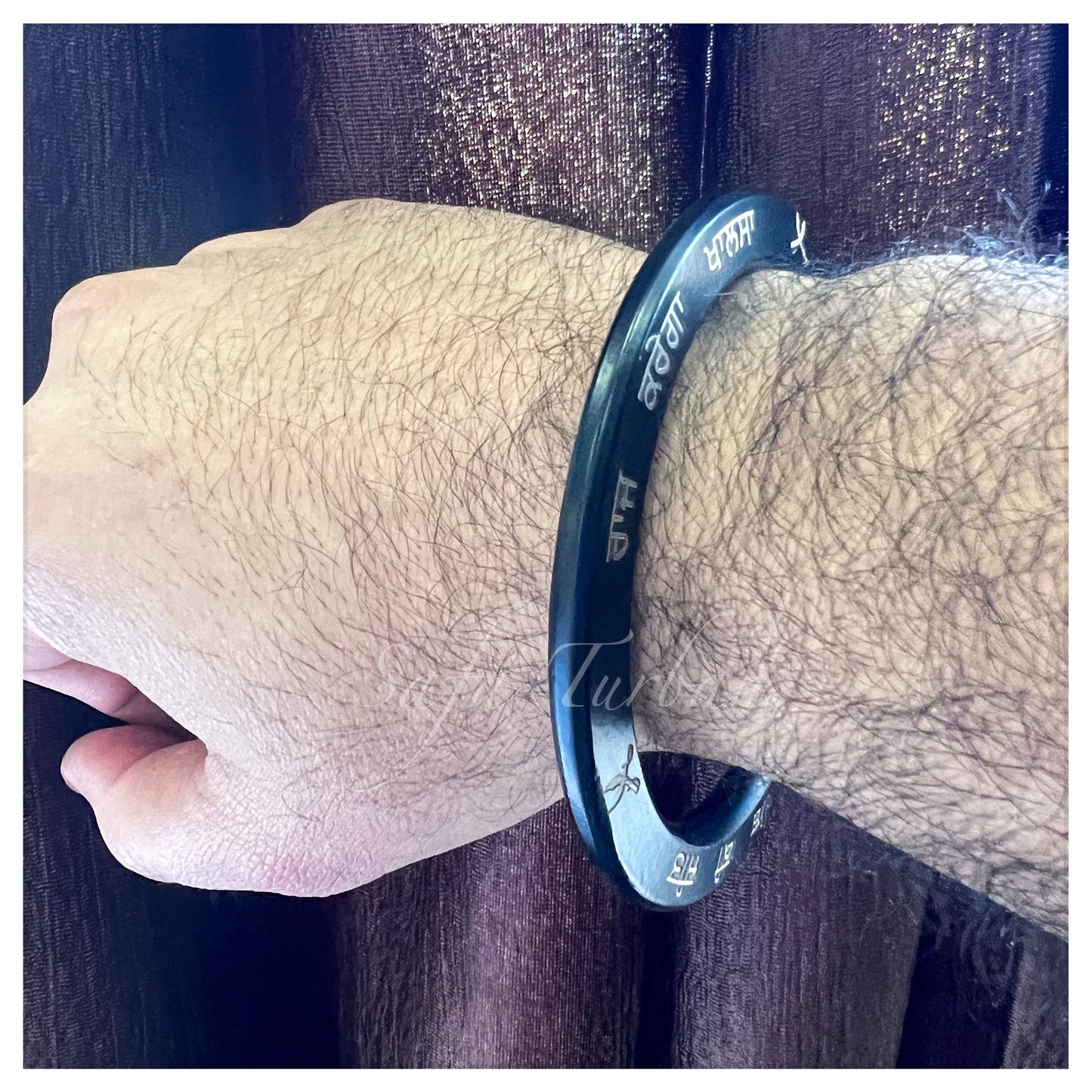 Sikh Accessories- Sarbloh Kada Unisex (Men, Women- Unisex Size) With round soft edges) II traditional sikhi kara II Sarbloh Kada