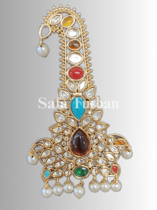 Indian Groom Wedding Accessories- Kalangi/Kalgi for Men's Safa/Groom Pagdi