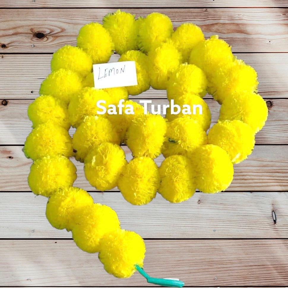 Fluffy Flowers Garlands for Decoration (sold per Bag- 5 Strings per Bag)