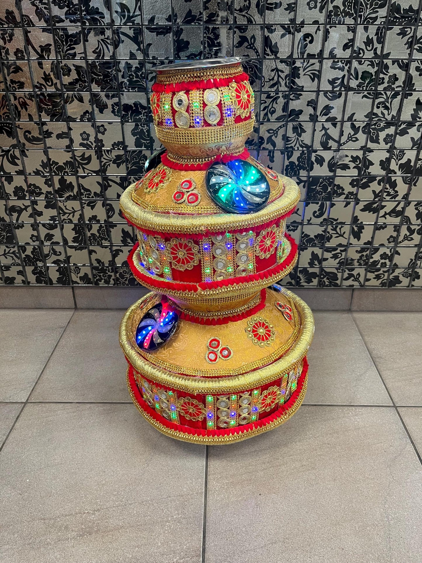 Wedding Accessories- Jago/Decorative Jago/Bride and Groom/Jago with Led lights and Led patch.