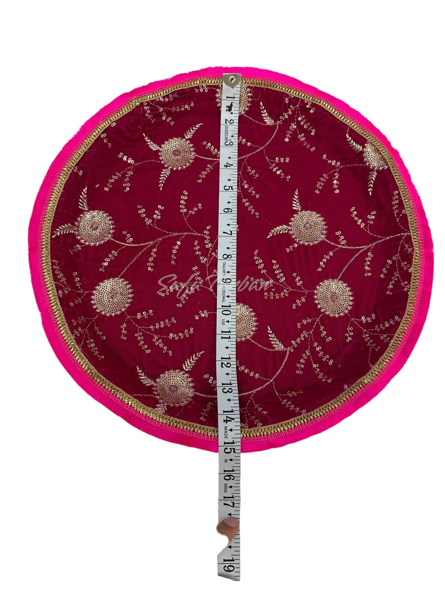 Decorative Plate/Thalli + Potli/Lap Cover
