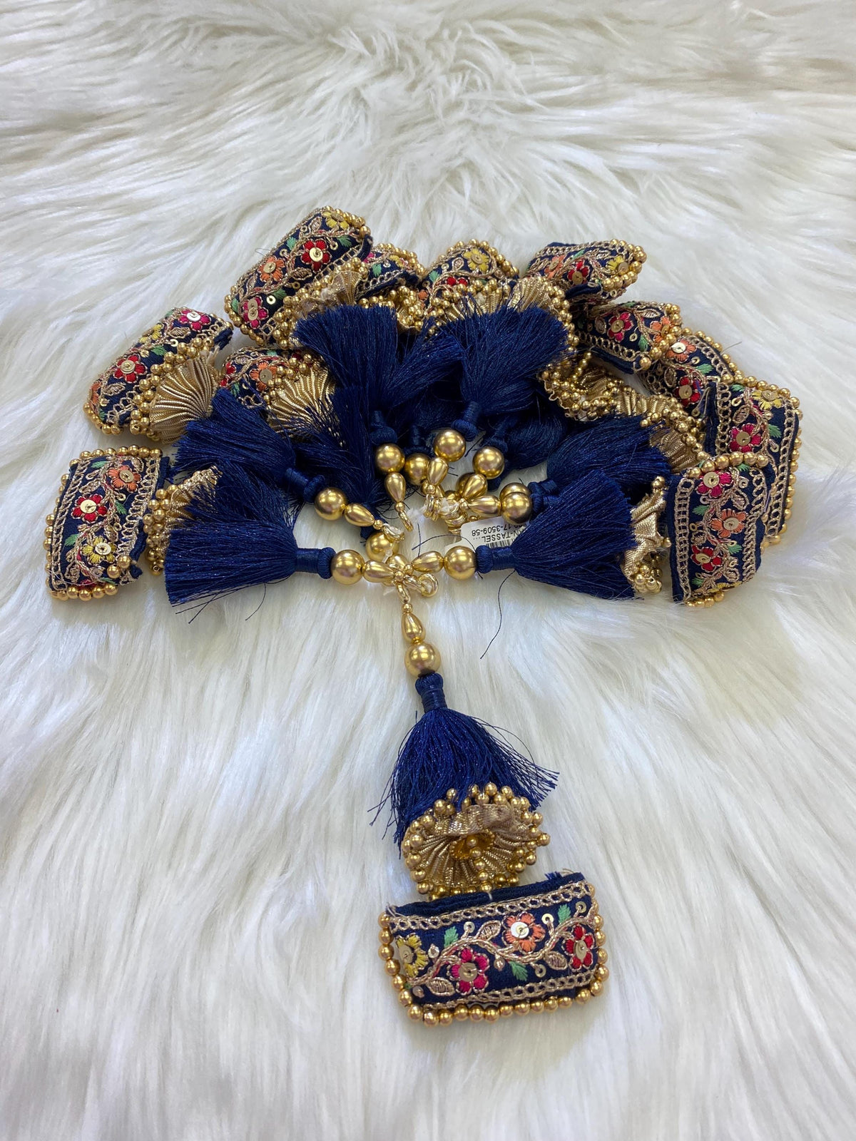 Fashion Handmade Latkan, Stylish Heavy Long for Lehenga, Chunni Border, Hanging Latkan for Lehenga, Handmade Pillow Shaped latkan