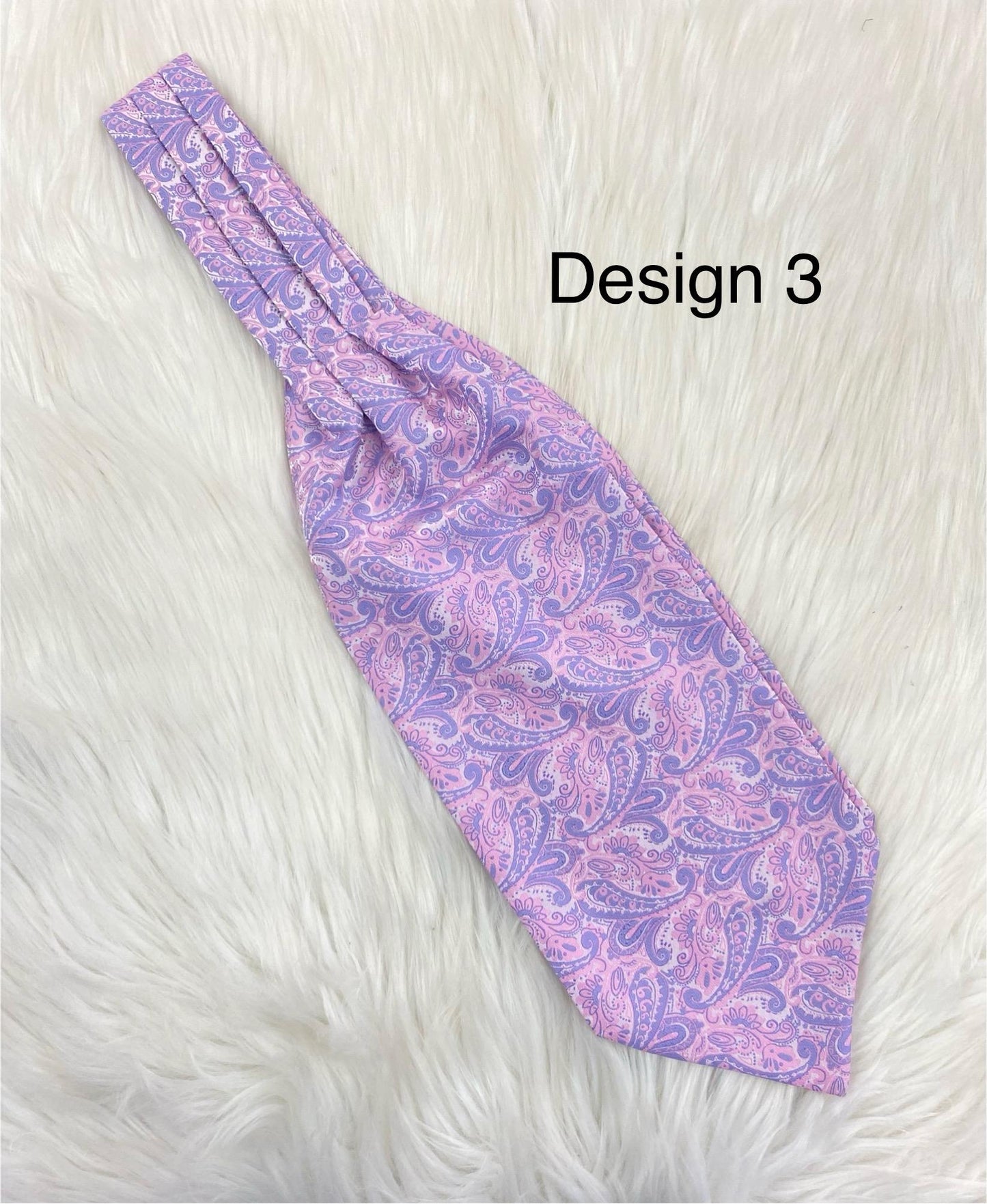 Silk Cravat Woven II Ascot Tie II Pocket Square