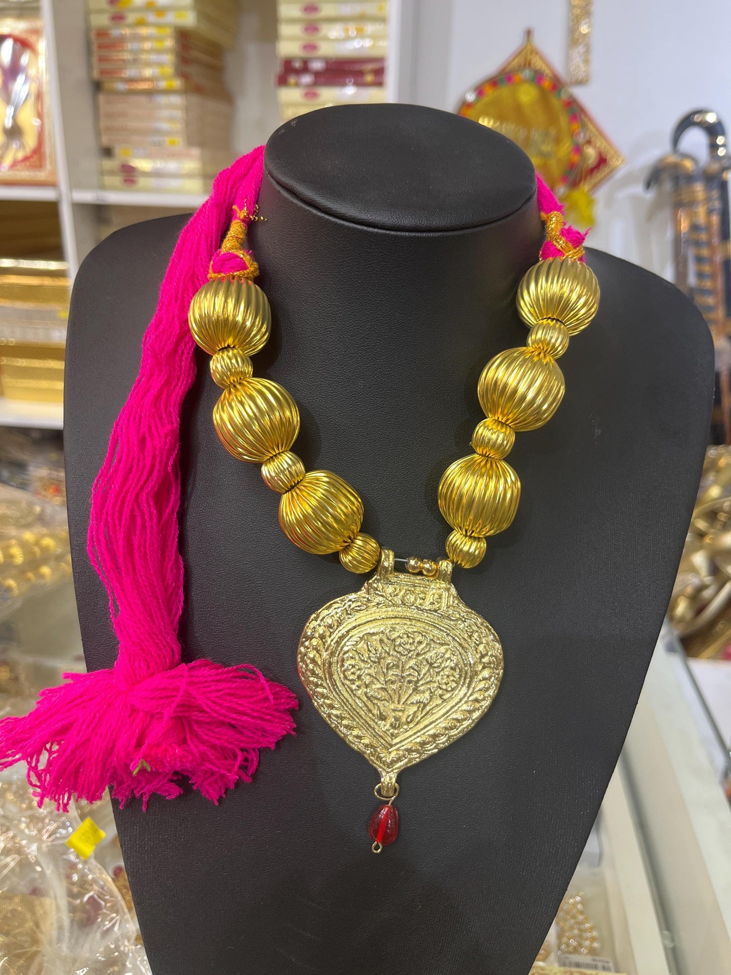 Kaintha Pendant Necklace (Punjabi Folk Cultural Bhangra/ Giddha)