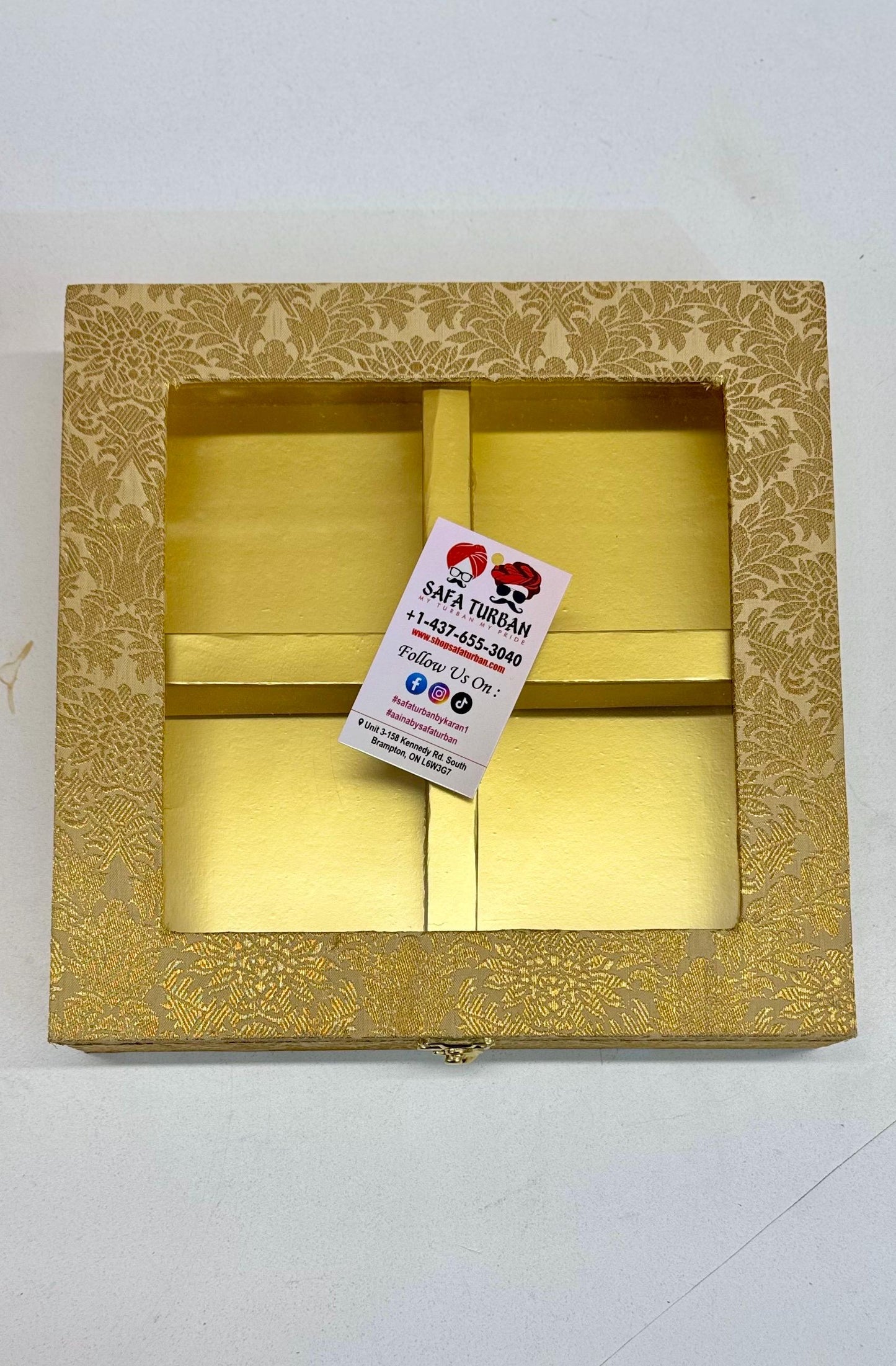 Decorative, Handicraft Empty Dry Fruit Gift Box/Gifting Box/Wedding Box (Box only)
